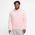 Nike Chandail à capuchon AOP Club - Pour hommes Rose/Blanc