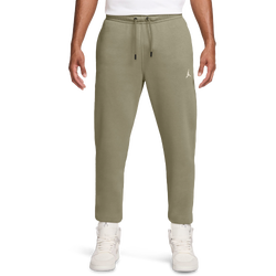 Men's - Jordan Brooklyn Fleece Pants  - Medium Khaki/White