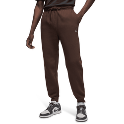Men's - Jordan Brooklyn Fleece Pants  - Baroque Brown/Sail