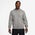 Jordan Brooklyn Fleece Full-Zip  - Men's Grey/White