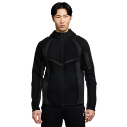 Men's - Nike Tech Fleece Pro Wear Full-Zip Jacket  - Black/Anthracite/Black