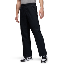 Men's - Jordan Essential Double Knee Woven Pants  - Anthracite/Black