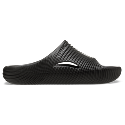 Men's - Crocs Mellow Textured Slides  - Black