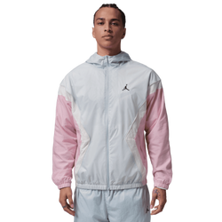 Men's - Jordan Essential Draft Jacket  - Aura/Iced Carmine