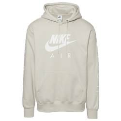 Men's - Nike Just Do It Hoodie  - White/Beige