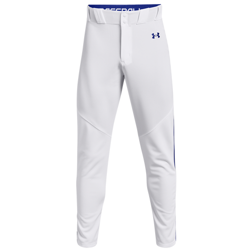 

Under Armour Mens Under Armour Utility Baseball Piped Pant 22 - Mens White/Royal Size XXL