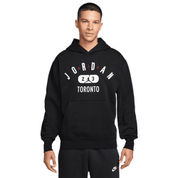 Men's - Jordan Toronto City Fleece Pullover  - Black/Black