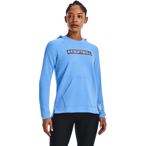 

Under Armour Womens Under Armour Softball Graphic Hoodie - Womens Carolina/Aurora Purple Size S