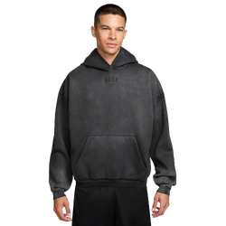 Pour hommes - Nike Chandail à capuchon brossé TF Devin Booker - Black/Black