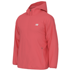 Men's - New Balance Athletics Woven Jacket  - Red/White