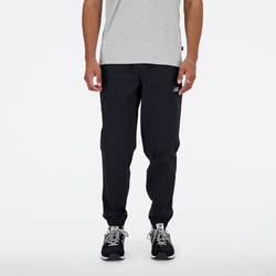 Men's - New Balance Athletics Stretch Woven Joggers  - White/Black