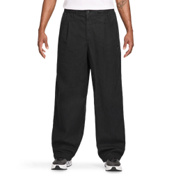 Men's - Nike Club Heavyweight Balloon Pants  - Black/Black