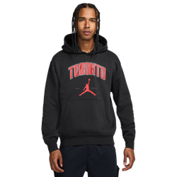 Pour hommes - Jordan Chandail en molleton Toronto City HBR - Black/Red/Black