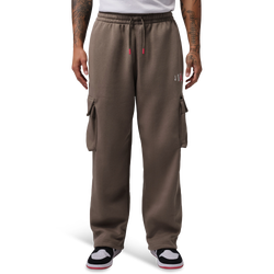 Men's - Jordan Brooklyn GFX Fleece Cargo Pant  - Brown