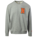 Orange/Dark Grey Heather