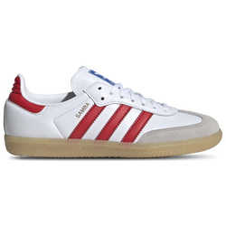 Boys' Grade School - adidas Originals Samba - White/Red