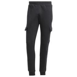 Men's - adidas Originals Essential Cargo Pants  - Black/Black