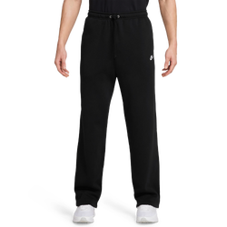 Men's - Nike Club BB Fleece Bungee Pants  - Black/White