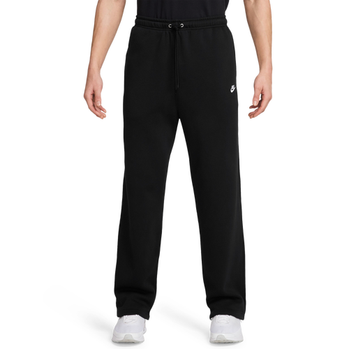 Nike Men's Club Fleece Bungee Pants - Size M - Black/White