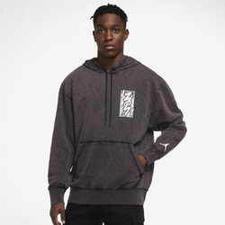 Men's - Jordan Zion Dri-FIT Performance Fleece Hoodie - Black/White