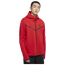 Nike Sportswear Tech Fleece Full-Zip Hoodie - Men's University Red/Black