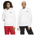 Nike Club Pullover Hoodie  - Men's Black/White