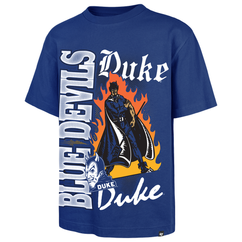 47 Brand Mens Mascot Short Sleeve T-Shirt - - Blue