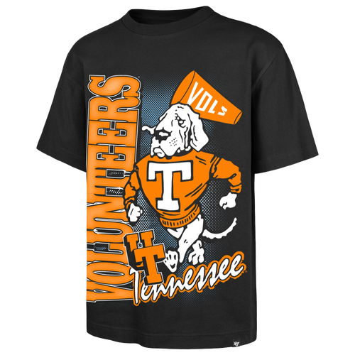 47 Brand Mens Tennessee Volunteers Mascot Short Sleeve T-Shirt - - Black
