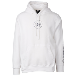 Men's - Nike Unite Hoodie - White/Navy