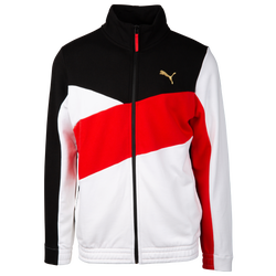 Men's - PUMA Fleece Track Top  - Black