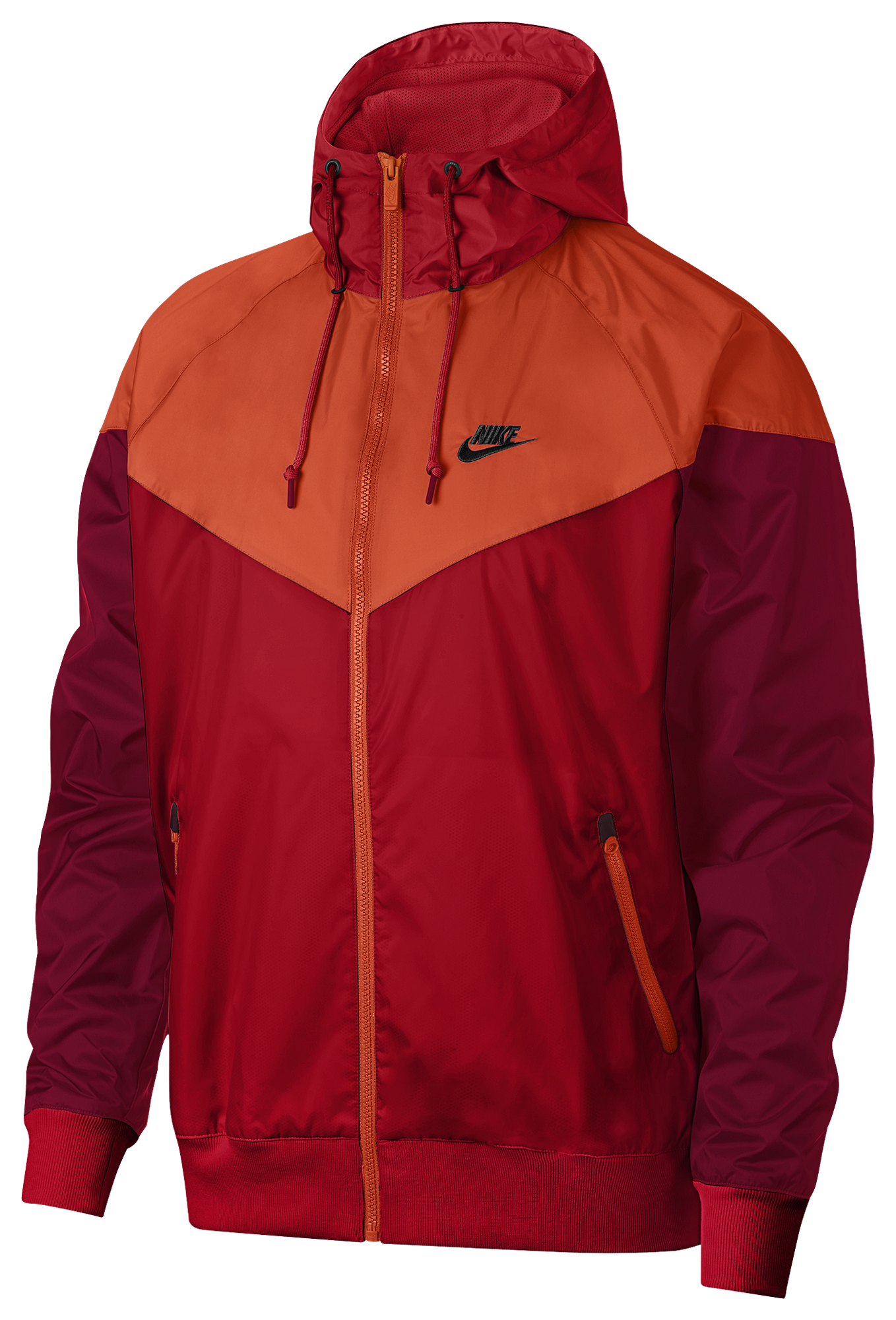 nike windrunner blue red