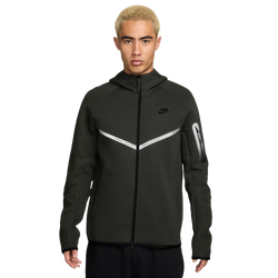 Pour hommes - Nike Blouson à glissière pleine longueur WR en molleton Tech - Sequoia/Black