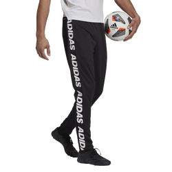 Men's - adidas Tiro Asymmetrical Tape Pants - Black/White