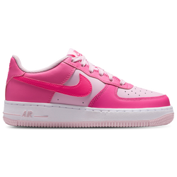 Girls' Grade School - Nike Air Force 1 - Pinksicle/Hyper Pink