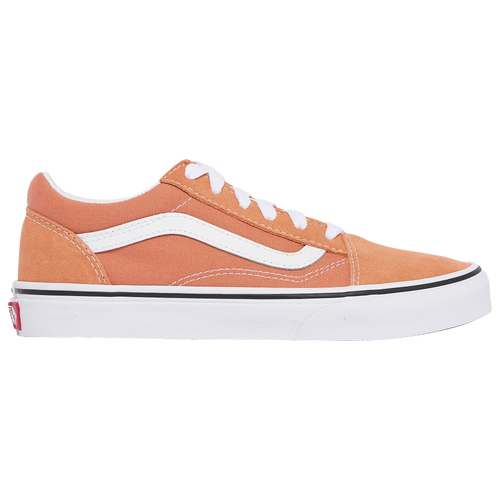 Grade school red vans clearance