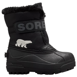 Boys' Preschool - Sorel Snow Commander  - Charcoal/Black