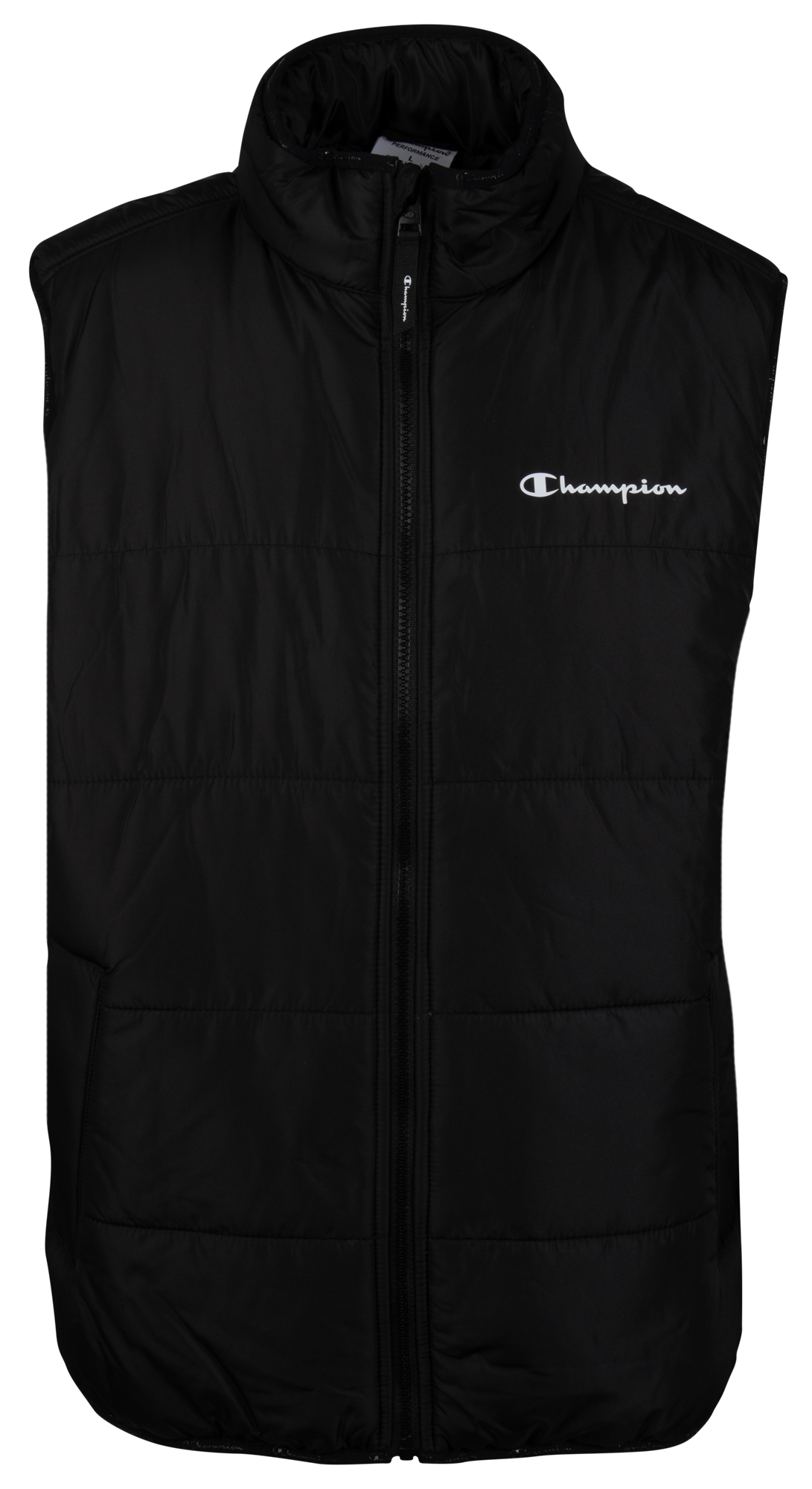 Champion Men's Big Tall Colorblock C Logo Puffer Vest Size XLT6XL