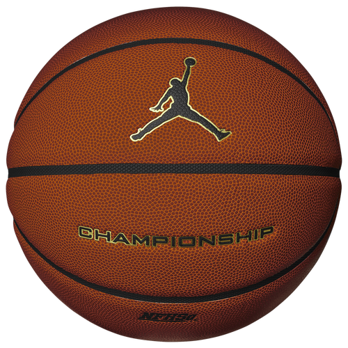  - Jordan Championship 8 Panel Basketball - Amber/Gold Black
