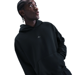 Pour hommes - Nike Chandail à capuchon en molleton Tech brossé Standard Issue - Blanc/Noir