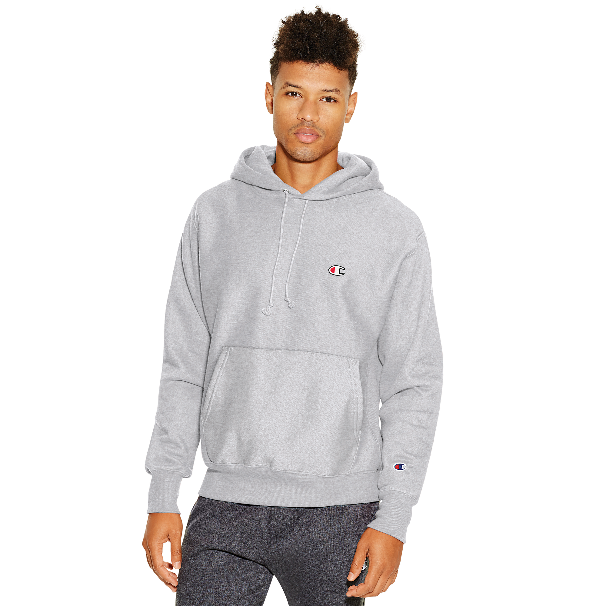 Champion hoodie hot sale oxford grey