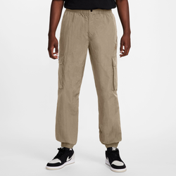 Men's - Jordan Flight MVP Statement Woven Pants  - Legend Dark Brown/Legend Medium Brown