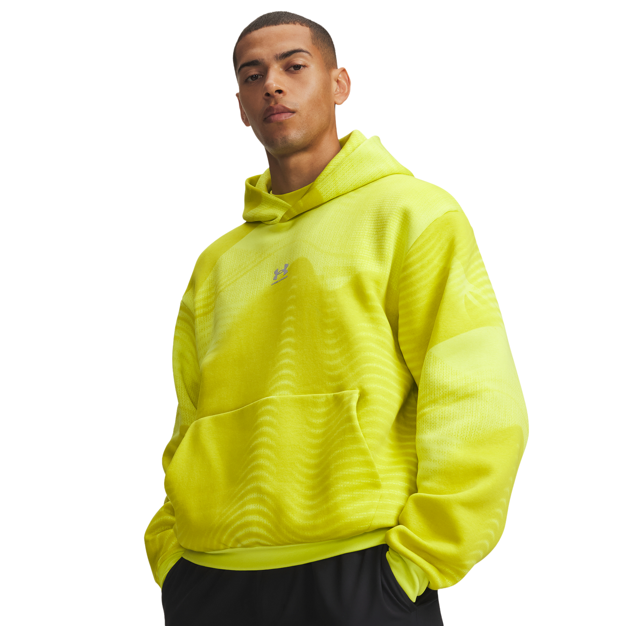 Under Armour Icon Print Fleece Hoodie  - Men's