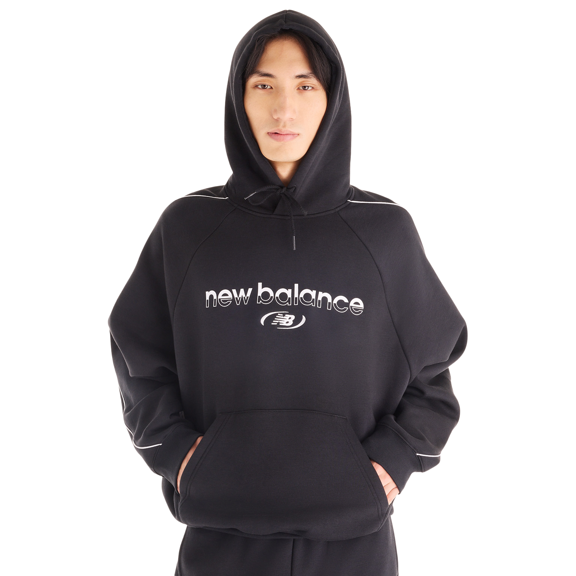 New Balance Trackside Pullover Hoodie  - Men's