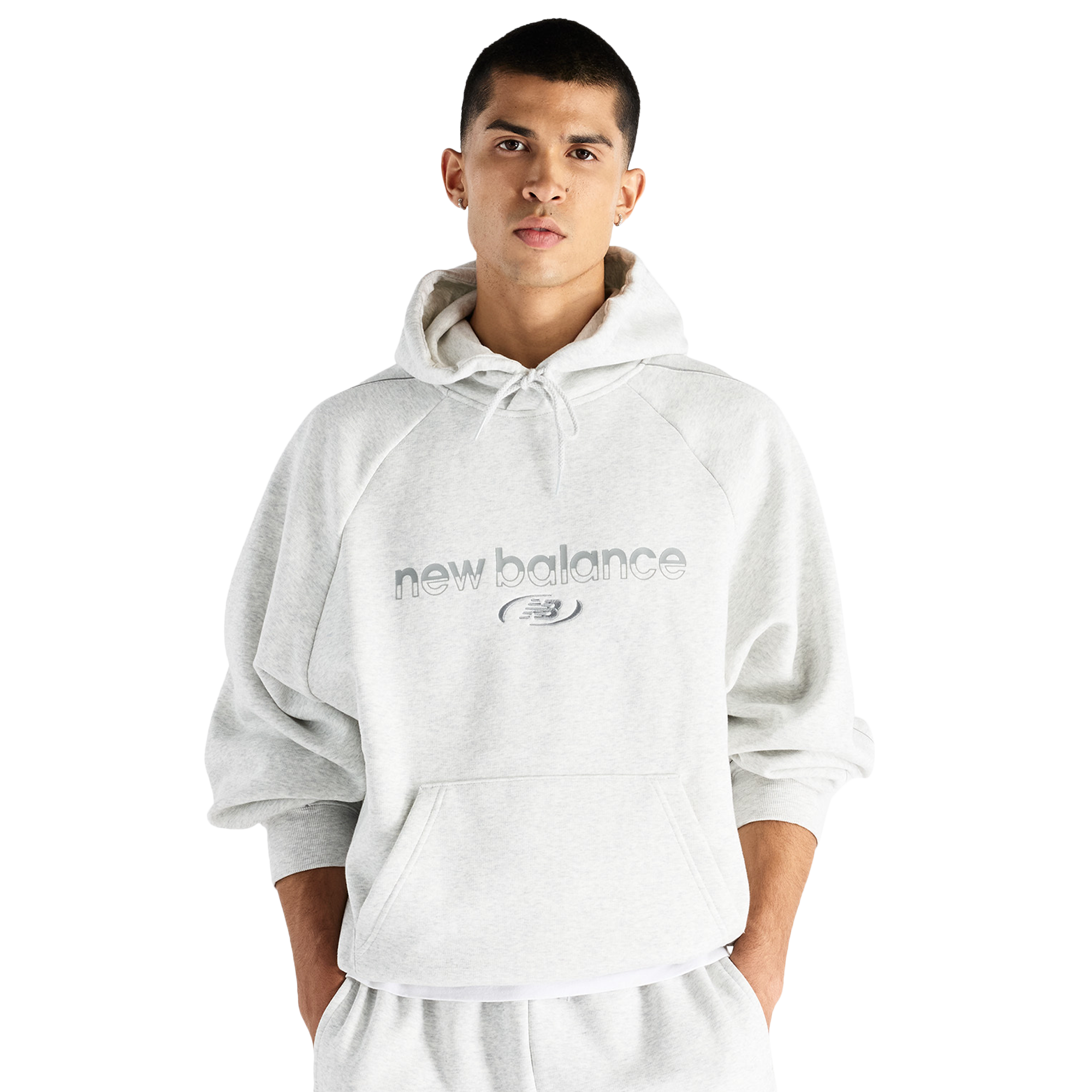 New Balance Trackside Pullover Hoodie  - Men's