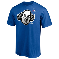 Men's - Fanatics 76ers Post Up Hometown Collection T-Shirt - Royal/Royal