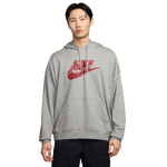 Red/Dark Grey Heather