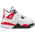 Jordan Retro 4  - Boys' Toddler Black/Red/Wheat