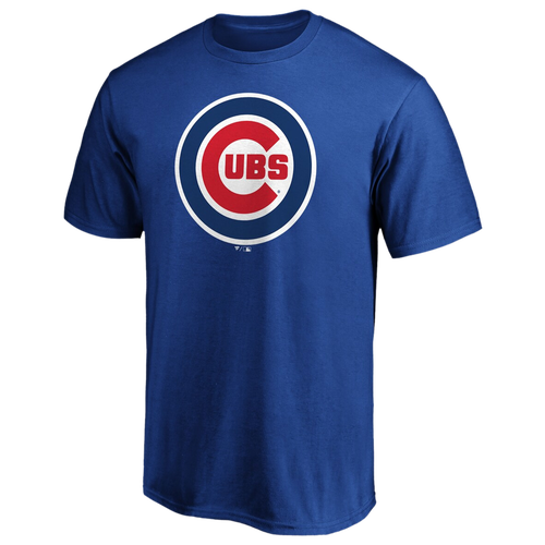 

Fanatics Mens Chicago Cubs Fanatics Cubs Official Logo T-Shirt - Mens Royal Size M