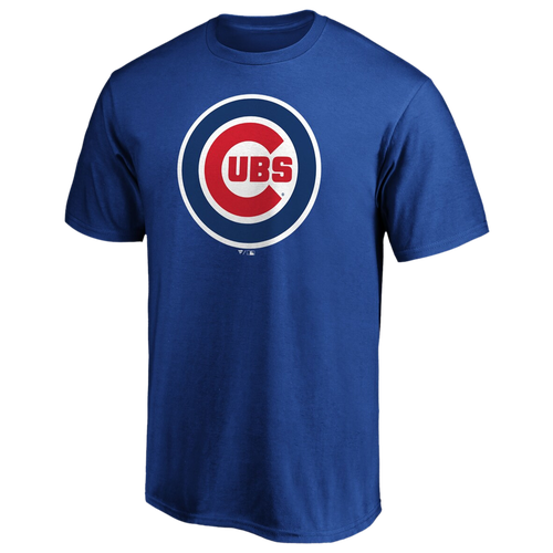 

Fanatics Mens Chicago Cubs Fanatics Cubs Official Logo T-Shirt - Mens Royal Size L