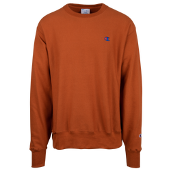 Men's - Champion Reverse Weave Crew - Orange